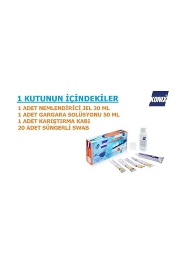 Konix Ağız Bakım Seti ve Gargara Solüsyonu 2 Kutu
