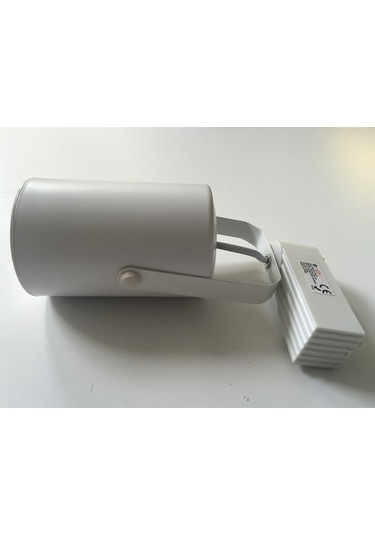 Alles 7x1w Beyaz Işık Beyaz Kasa Power Ledli Ray Spot Beyaz