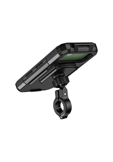 Qingmipy Bisiklet Motor Scooter Telefon Tutucu, Su Geçirmez Kasa, 360 Döner, Tpu Dokunmatik Ekran, 5.5-6.8" Telefonlar İçin, Direk Uyumlu M18l
