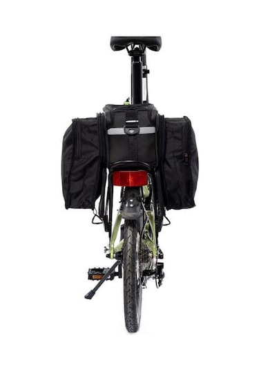 Procycle PC-430 Katlanır Bisiklet Heybeli Arka Bagaj Çanta Foldin Siyah