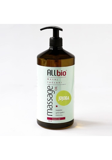 Allbio Masaj Yağı Jojoba 1 L