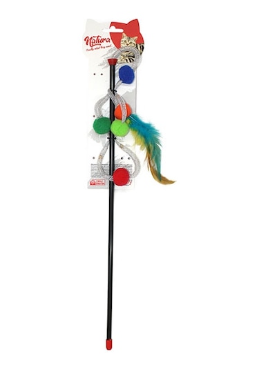 Natura PTC-057 45 CM Parlak Kordon Toplu Kedi Oltası