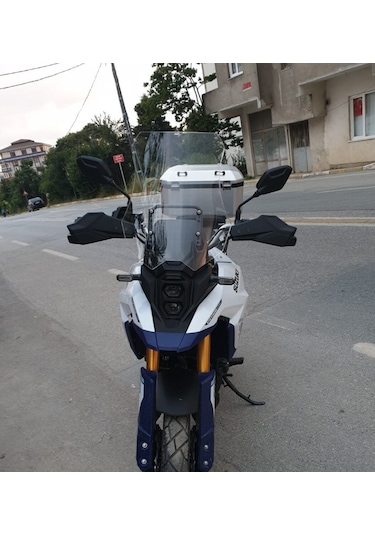 Motocam Suzuki V-strom 800 De Ön Cam 2023-2026 Model 50cm Şeffaf Renkli 4mm