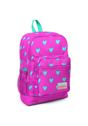 Coral High Kalpli Pembe Okul Çantası 23113
