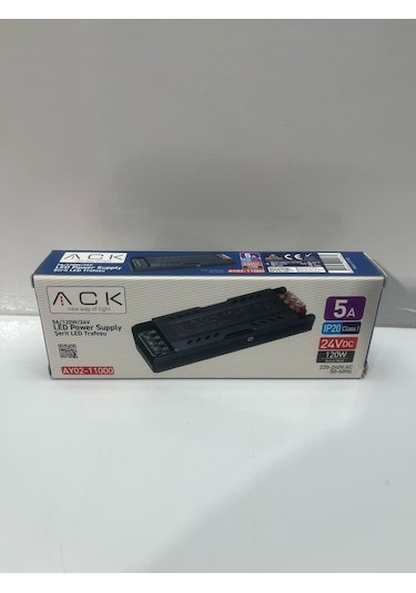 Ack 24v 5 Amper 120 W Slim Led Trafosu Ay02-11000 Seçenekler
