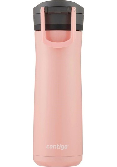 Contigo Jackson Chill 2.0 Çelik Tek El Bas İç Kilitli Su Matarası 590ml - Pembe