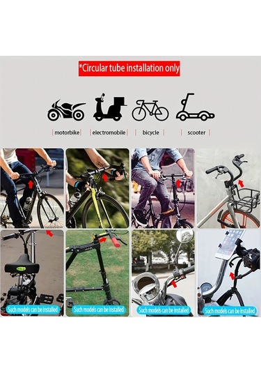 Elmpaly Gub Bisiklet Alüminyum Telefon Tutucu G81 3.5-6.2 İnç Titanyum Titanyum