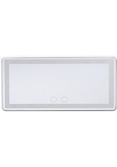 Vkemall Araba Güneşlikli Makyaj Aynası - Tüm Arabalar İçin Şarj Edilebilir Led Işıklı Ma