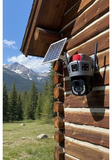 O-kam 6020 4g E Sim Özellikli Solar 10x Optik Zoom Kamera