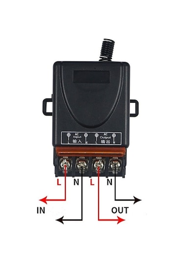 Pazly 220v 30a Kablosuz Uzaktan Kumanda Kaldırıcı, Yüksek Güç, Düşük Tüketim, Evrensel Endüstriyel Kontrol Anahtarı