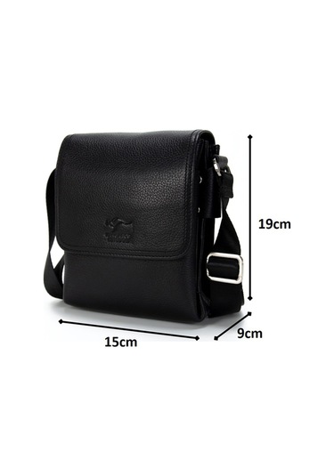 Erkek Çanta Gündelik Hediye Dana Deri Askılı Omuz Kangaroo 8799S