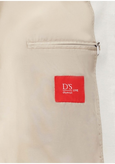 Ds Damat Regular Fit Ekru Hakim Yaka Kaşe Kaban 5hf08ort10002 Ekru