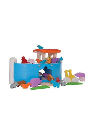 Plan Toys Ahşap Nuhun Gemisi Ve Hayvanlar