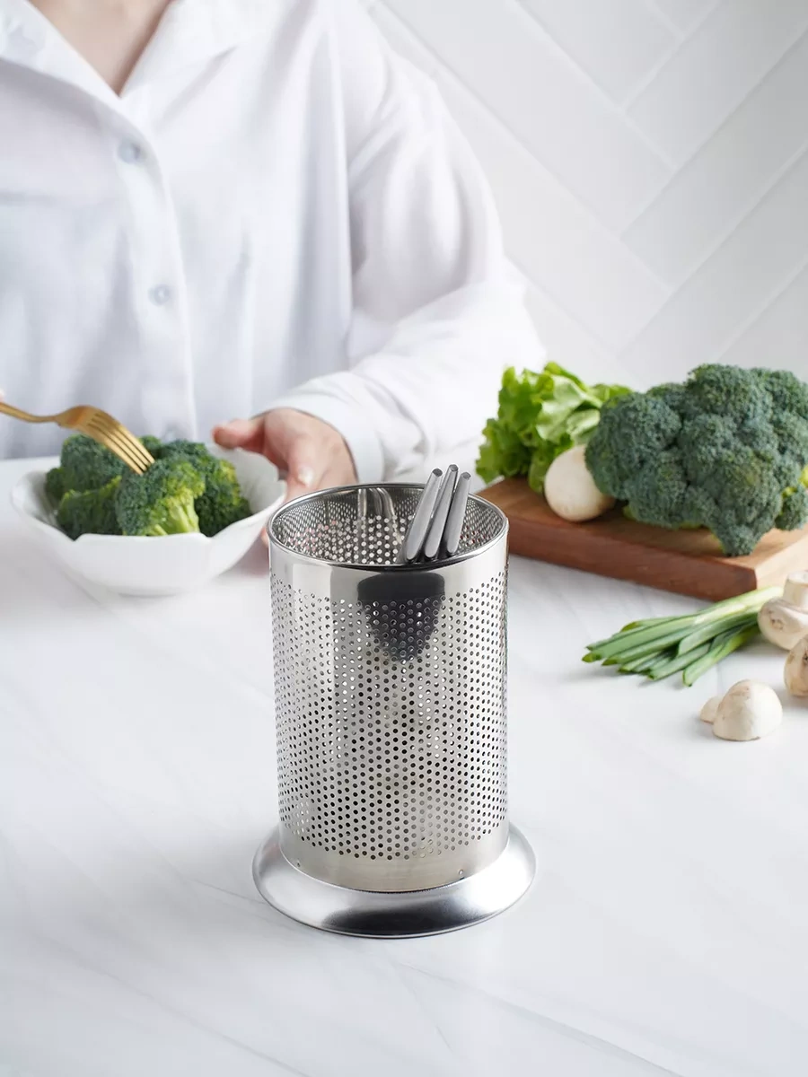 Skyphos Masaüstü Çatal Bıçak Takımı Standı 62245318 Gri