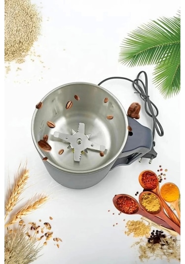 Kahve Ve Baharat Öğütücü Paslanmaz Çelik Kahve Ve Baharat Değirmeni Ym-02 Çok Renkli