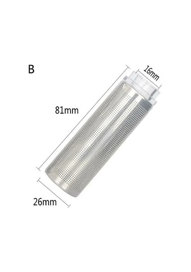 Aquapro Inlet Krom Emiş Süzgeci 16mm