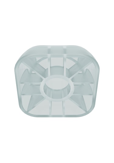 Çamaşır Makinesi Titreşim Önleyici Takoz Ayak Şeffaf 4 Adet