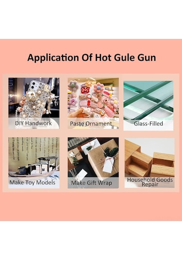 Besthome1 50 Adet Lityum Şarjlı Usb Sıcak Yapıştırıcı Seti - Profesyonel Dıy Ve Tamir İşleri İçin