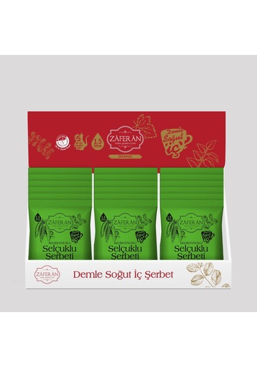 Zaferan Selçuklu Şerbeti Avantaj Kutu 24 x 30 G
