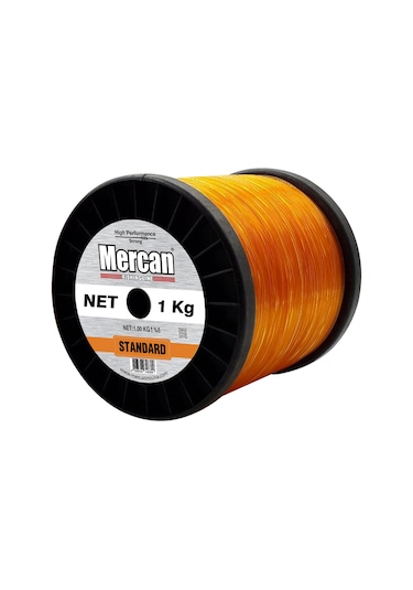 Mercan Standart 1 KG Sarı Bobin Misina