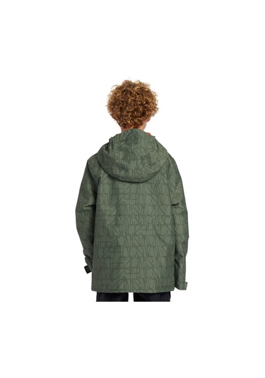 Dc Basıs Prınt Youth Jacket Yeşil