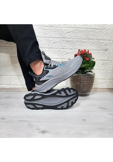 M.p 1607 Gri Yumuşak Taban Hafif Erkek Spor Ayakkabı Gri