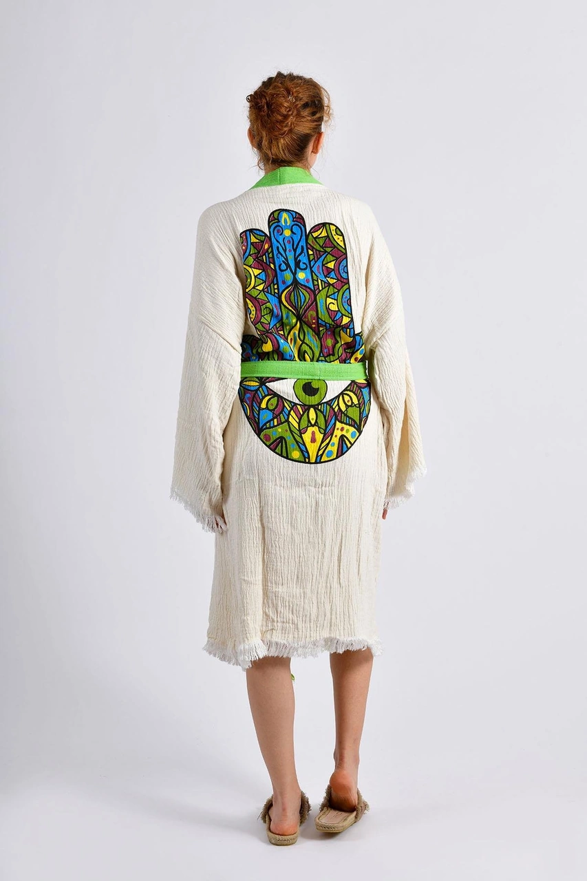 Brandsmithshop Talisman Bloom Kimono Çok Renkli