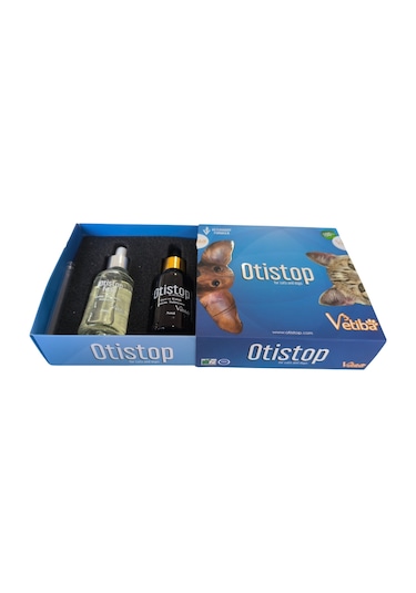 Otistop Kedi Köpek Kulak Bakım Losyonu 30 Ml + 30 Ml