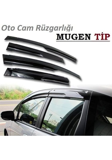 Renault Clio 3 Sw Cam Rüzgarlığı Mugen 4.Lü