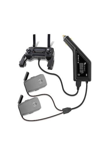 Djı Mavic 2 Pro/zoom 3 İn 1 Araç Şarjı 2 Pil Kumanda Şarj