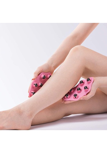 Soulader Lenf Drenaj Masaj Aleti Manuel Boyun Ve Yüz Şekillendirici Selülit Giderme El Masaj Cihazı Mavi