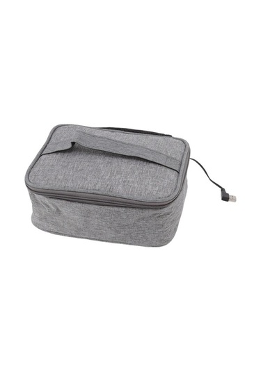 Jzcat- Yiyecek Isıtıcı, Isıtma Öğle Yemeği Kutusu Çantası Uygun Siyah