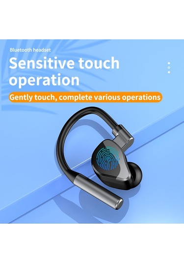 Vaorlo L15 Bluetooth 5.2 Hd Mikrofonlu Tek Dokunuşlu Kulaklık Ipx5 Tüm Akıllı Telefonlar İçin Su Geçirmez Kulaklık İş Kulaklıkları