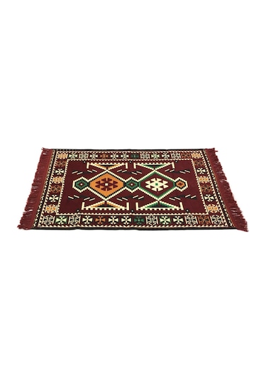 Shark Anadolu Kilim Bordo Renkli