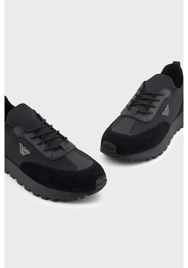 Emporio Armani Erkek Ayakkabı Em003739 Af19724 Mc005 Siyah