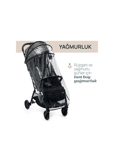 Chicco Glee Bebek Arabası Playful Black 08087068750000