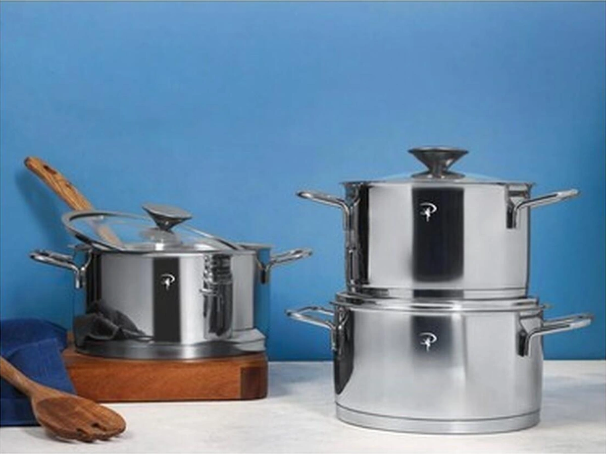 Porland Ykc606 Colby Midi Tencere Takımı 6 Parça Bakır - Siyah