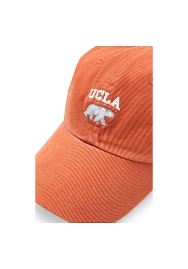 Ucla Suave Kiremit Baseball Cap Nakışlı Unisex Şapka Kiremit