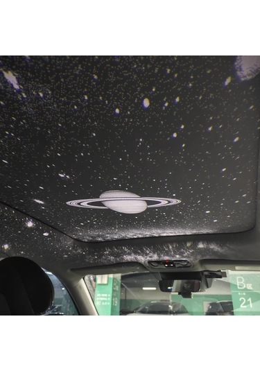 Honeybeeshop Jüpiter Yeni Güncellenmiş Usb Güçlü Araba Projektör Işığı 360 Dönebilen Taşınabilir Ortam Yıldızlı Gökyüzü Işığı Çatı Yatak Odası Oturma Odası Oda Festival Parti Gece Işığı