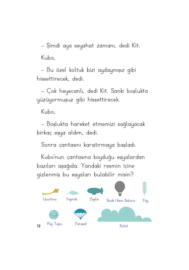 Saklı Nesnelerle İlk Okuma Hikâyeleri Kit ve Kubo 6'lı Set