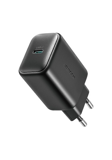 Joyroom Jr-tcf23 25w Usb-c / Type-c Bağlantı Noktalı Hızlı Şarj Cihazı, Fiş:ab Fişi Siyah Siyah