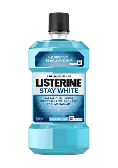 Listerine Stay White Ağız Bakım Suyu 500 ML