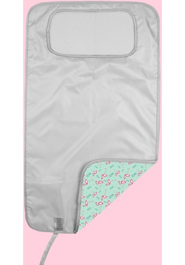 Anne Bebek Bakım Örtüsü Alez Yenidoğan Alt Açma Değiştirme Flamingo Organizer Ped Minder ÇiftTaraflı