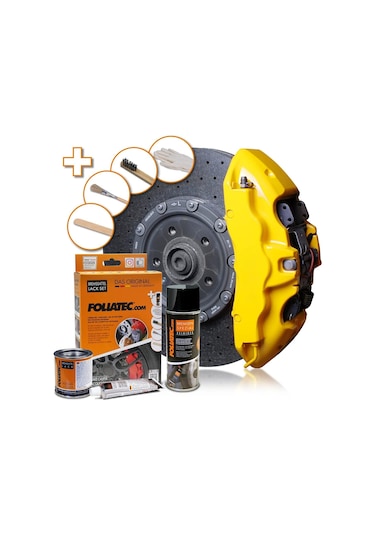 Foliatec Fren Kaliperi Boya Seti 3 Komponet Yarış Sarısı