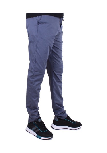 Twister Crespo 794 Koyu Mavi Normal Bel Dar Paça Erkek Kanvas Pantolon Koyu Mavi