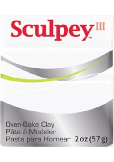 Sculpey Iii Polimer Kil 001 White (Beyaz)