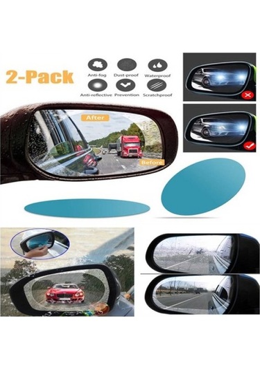 Oto Ayna Yağmur Kaydırıcı Film Dikiz Aynası Yağmur Kaydırıcı