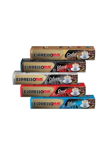 Espressomm Nespresso Uyumlu Karışık Kapsül Kahve 50 Adet