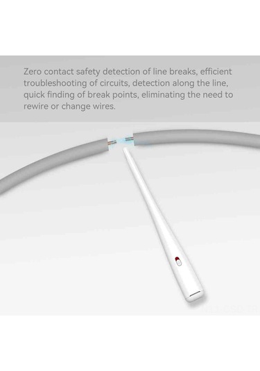 Samdoo Atuman Em-1 Akıllı Taşınabilir Voltaj Test Kalemi, 90v-1000v, Sesli Ve Işıklı Alarm, Kaçak Akım Tespiti