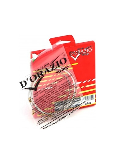 D'orazio Ab66 Topuzlu Kısa Sap Saz Teli Seti-Mızrap